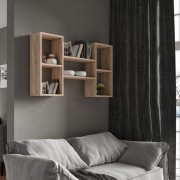 Полиця  T-11 Колір основний Сонома, Колір допоміжний Сономма